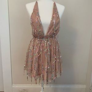 Hello Molly Try Your Luck Sequin Dress